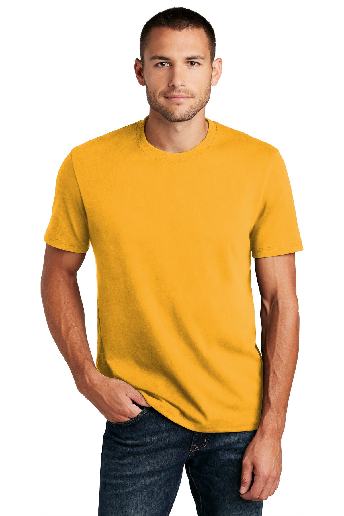 District  Re-Tee - Maize Yellow