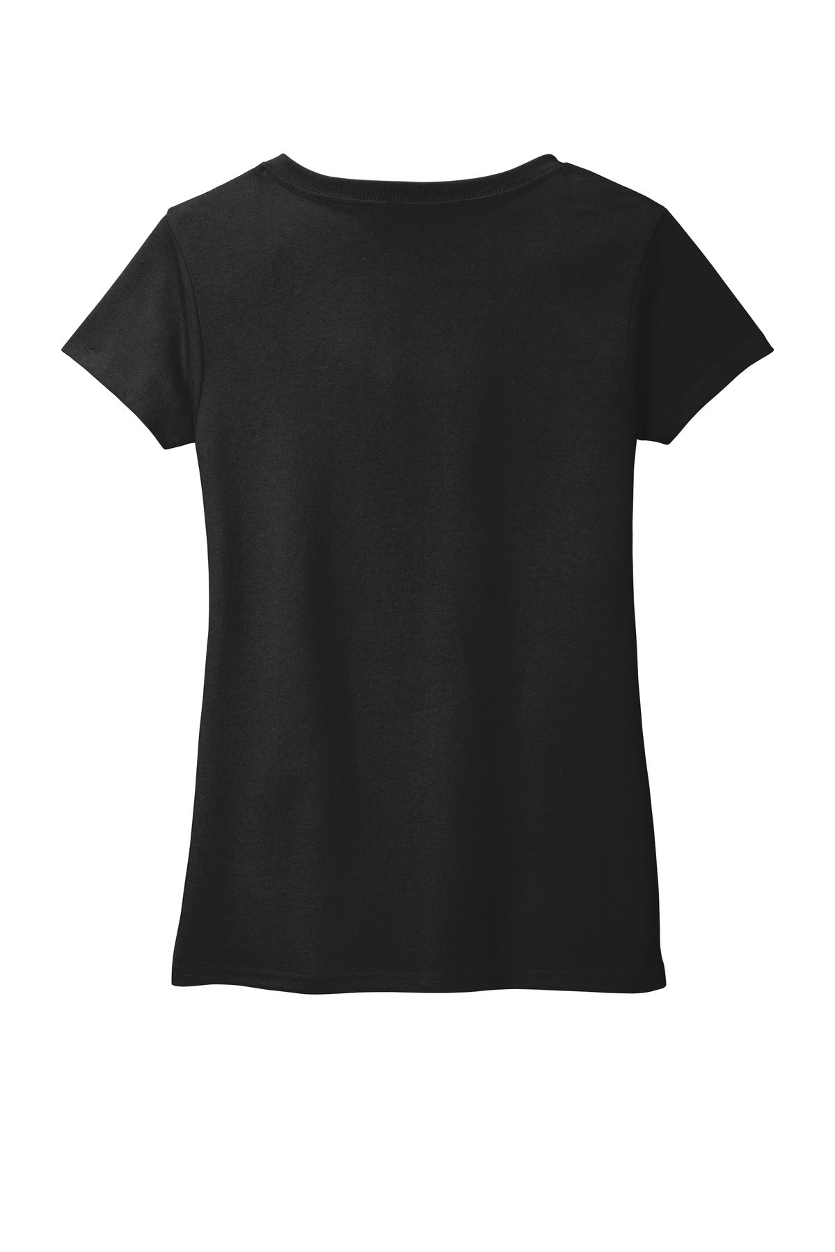 District  Women's Re-Tee  V-Neck - Black