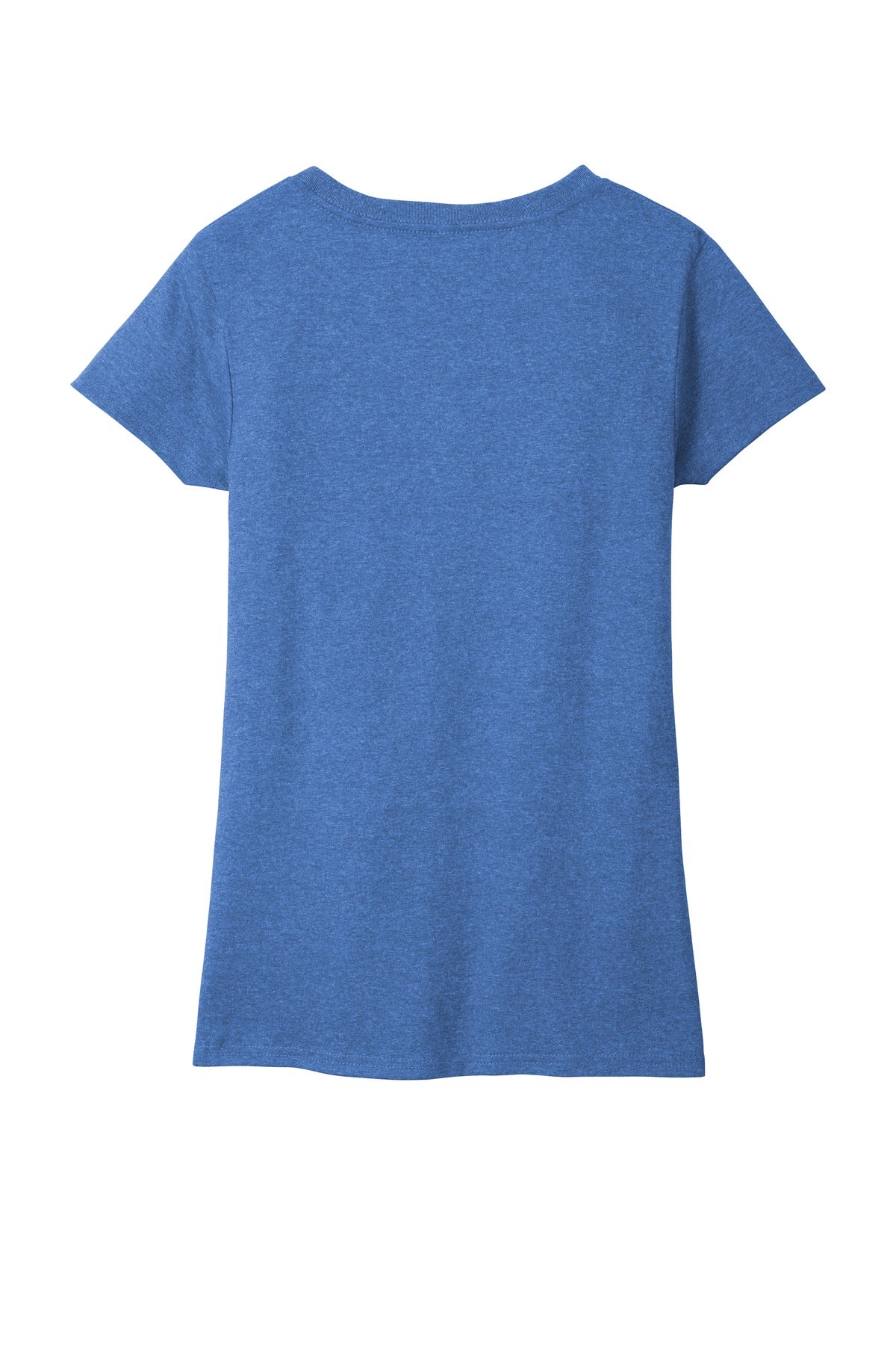 District  Women's Re-Tee  V-Neck - Blue Heather