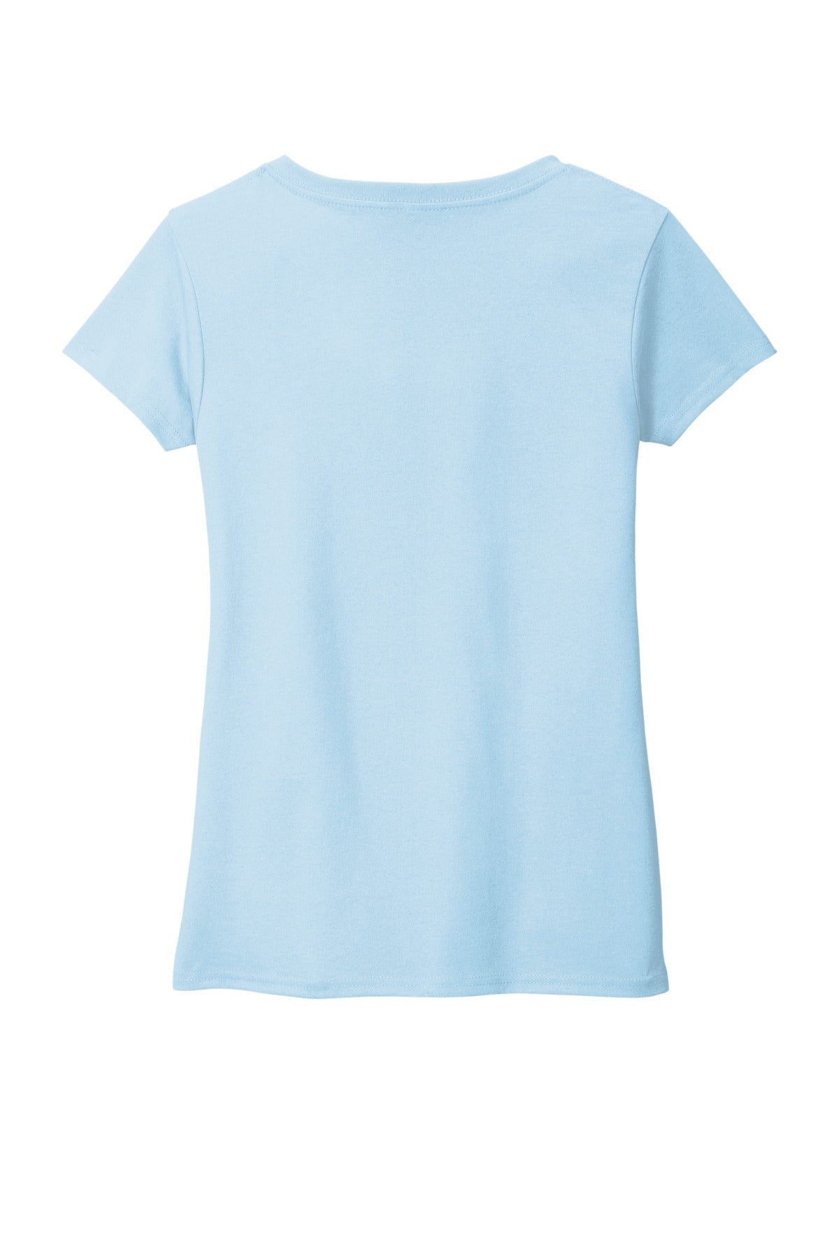 District  Women's Re-Tee  V-Neck - Crystal Blue