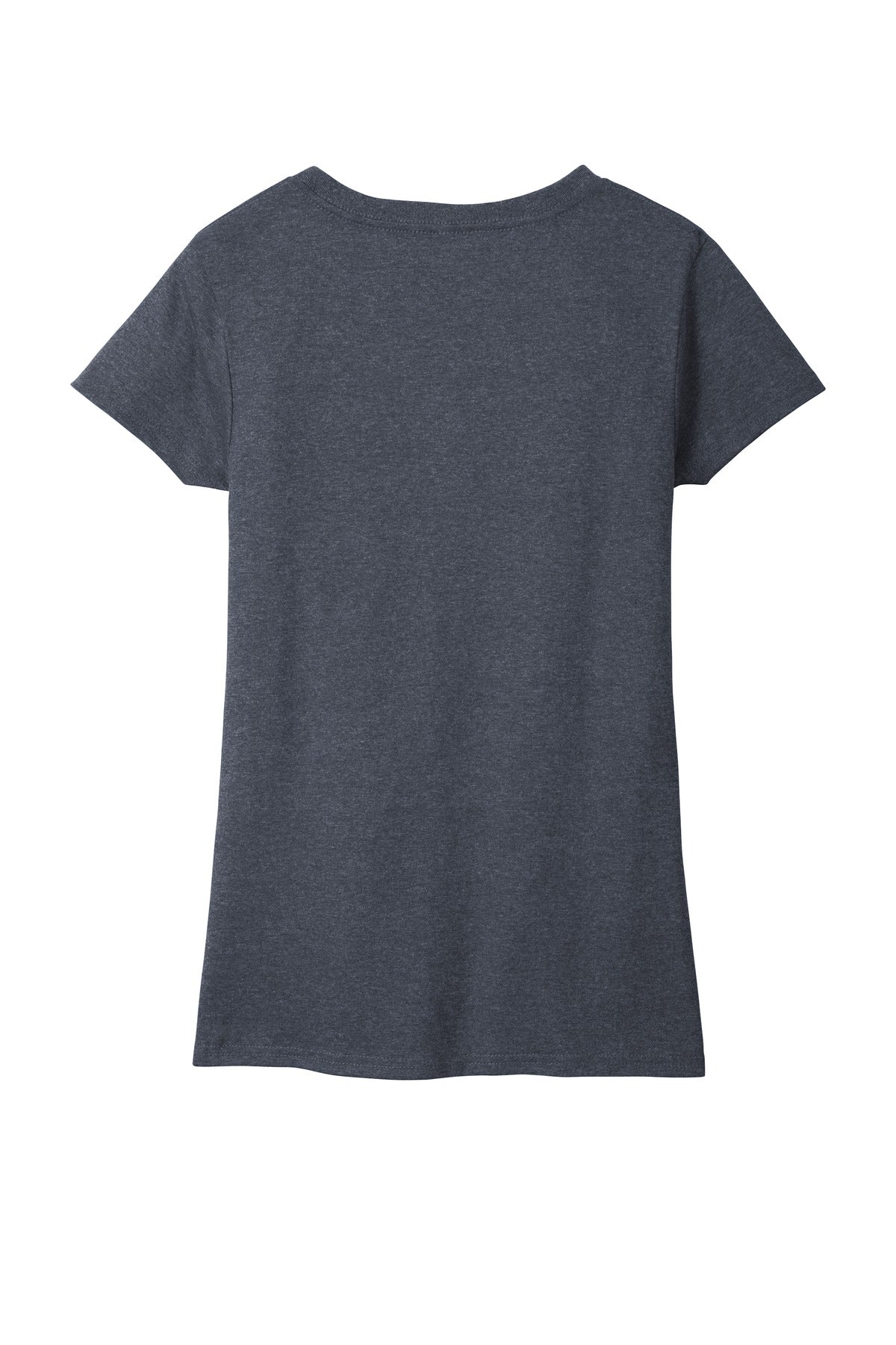 District  Women's Re-Tee  V-Neck - Heathered Navy