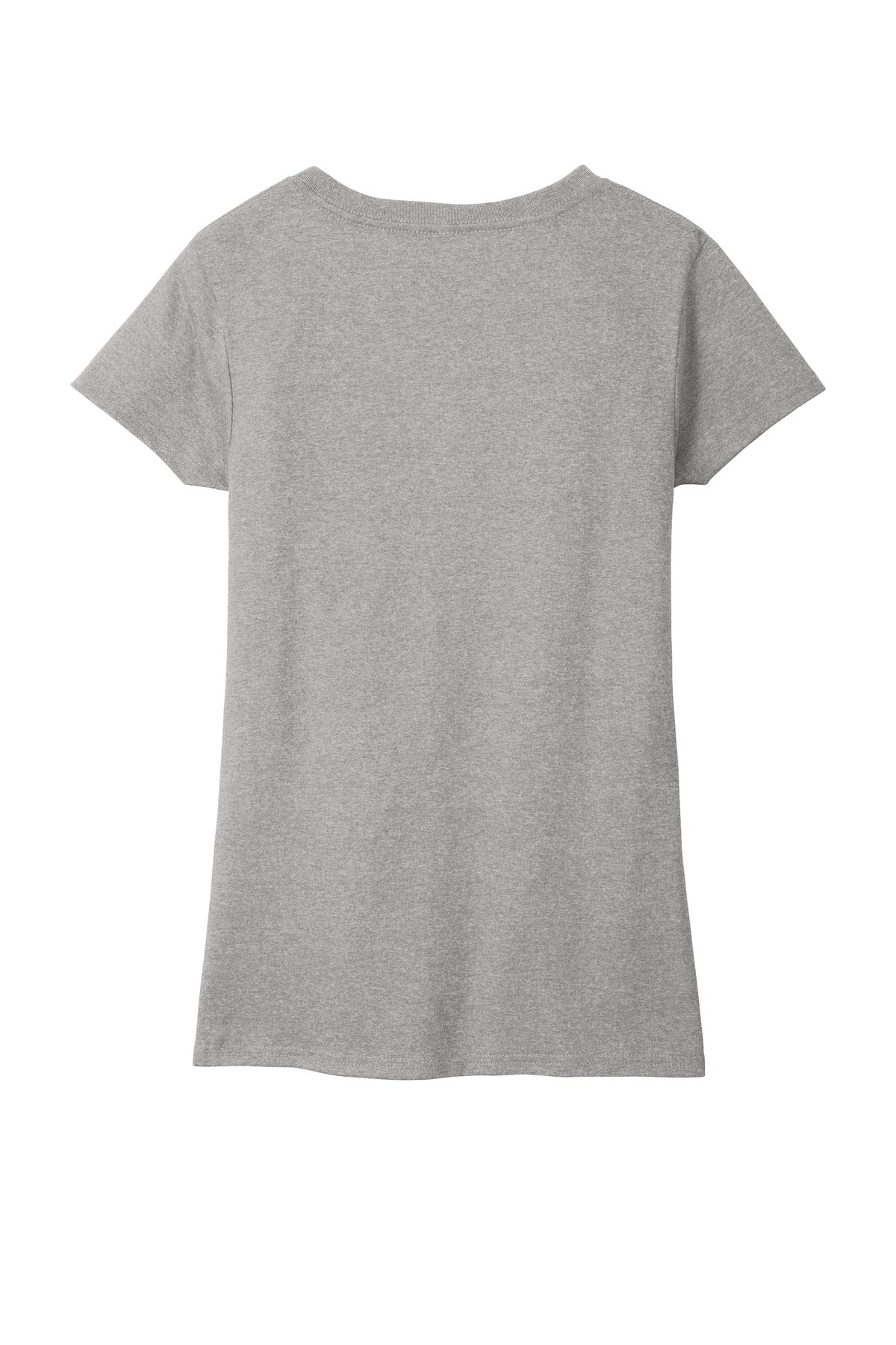 District  Women's Re-Tee  V-Neck - Light Heather Grey