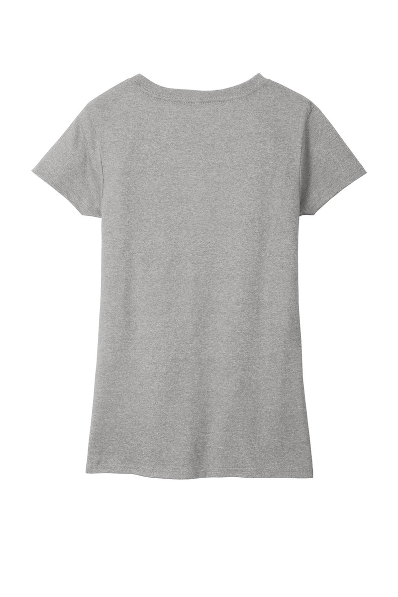 District  Women's Re-Tee  V-Neck - Light Heather Grey