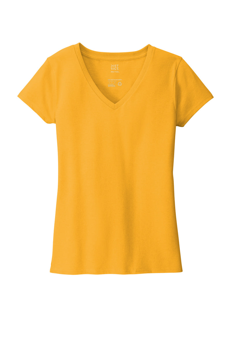 District  Women's Re-Tee  V-Neck - Maize Yellow