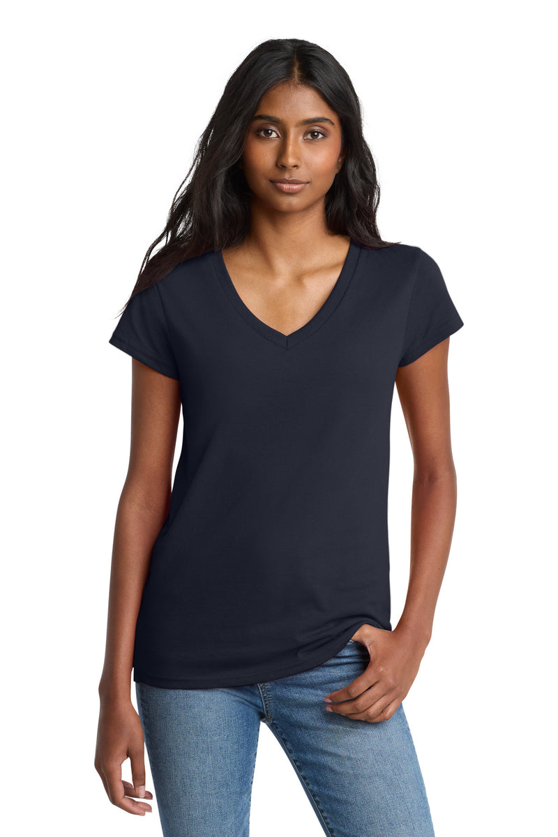 District  Women's Re-Tee  V-Neck - True Navy