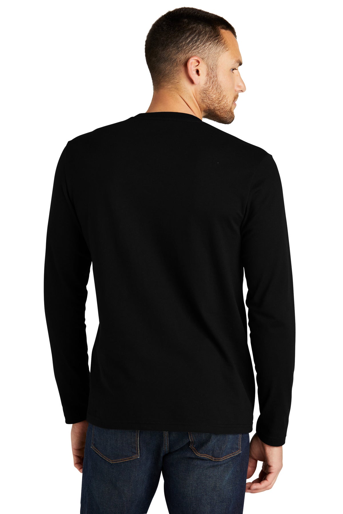 District Re-Tee Long Sleeve - Black