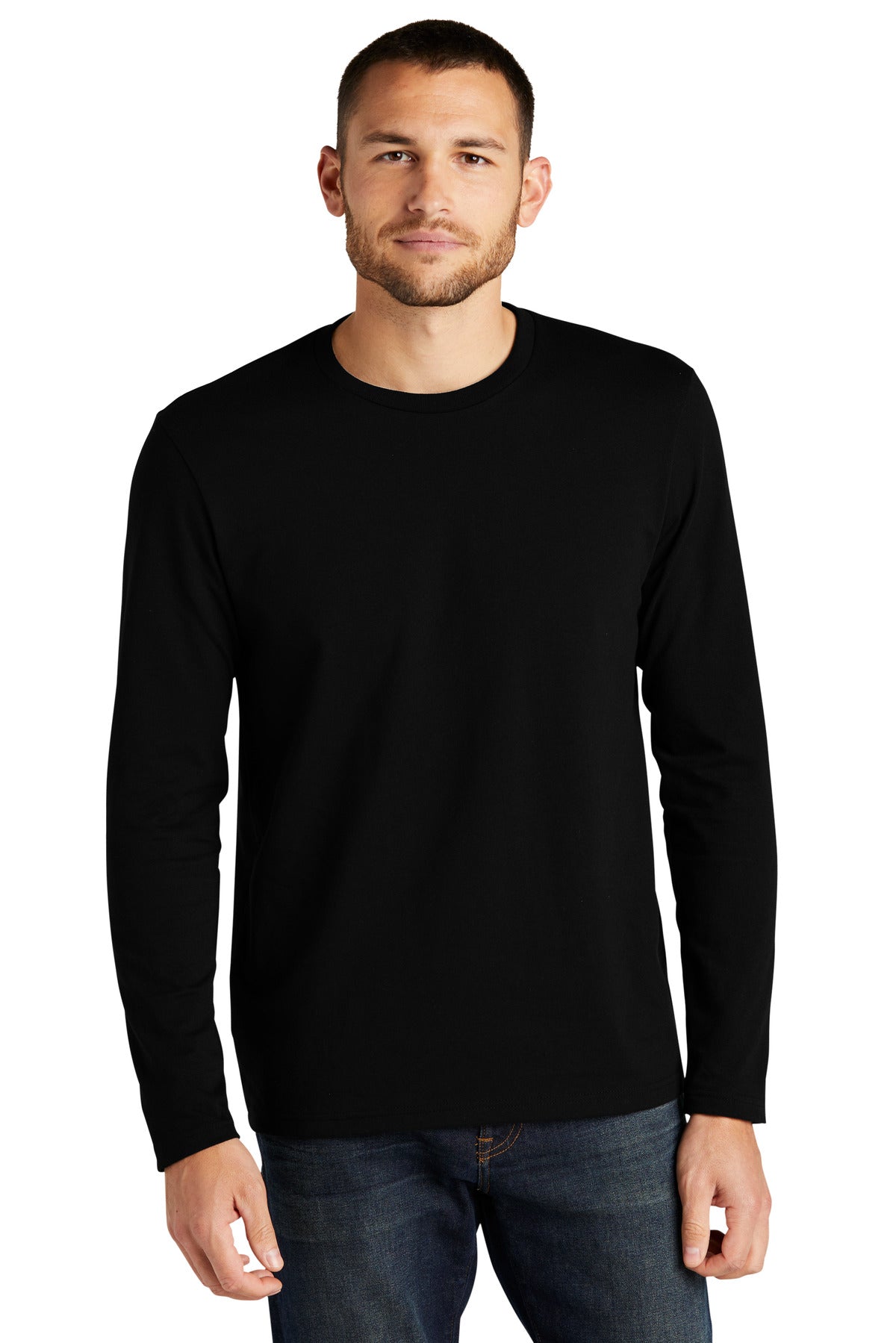 District Re-Tee Long Sleeve - Black
