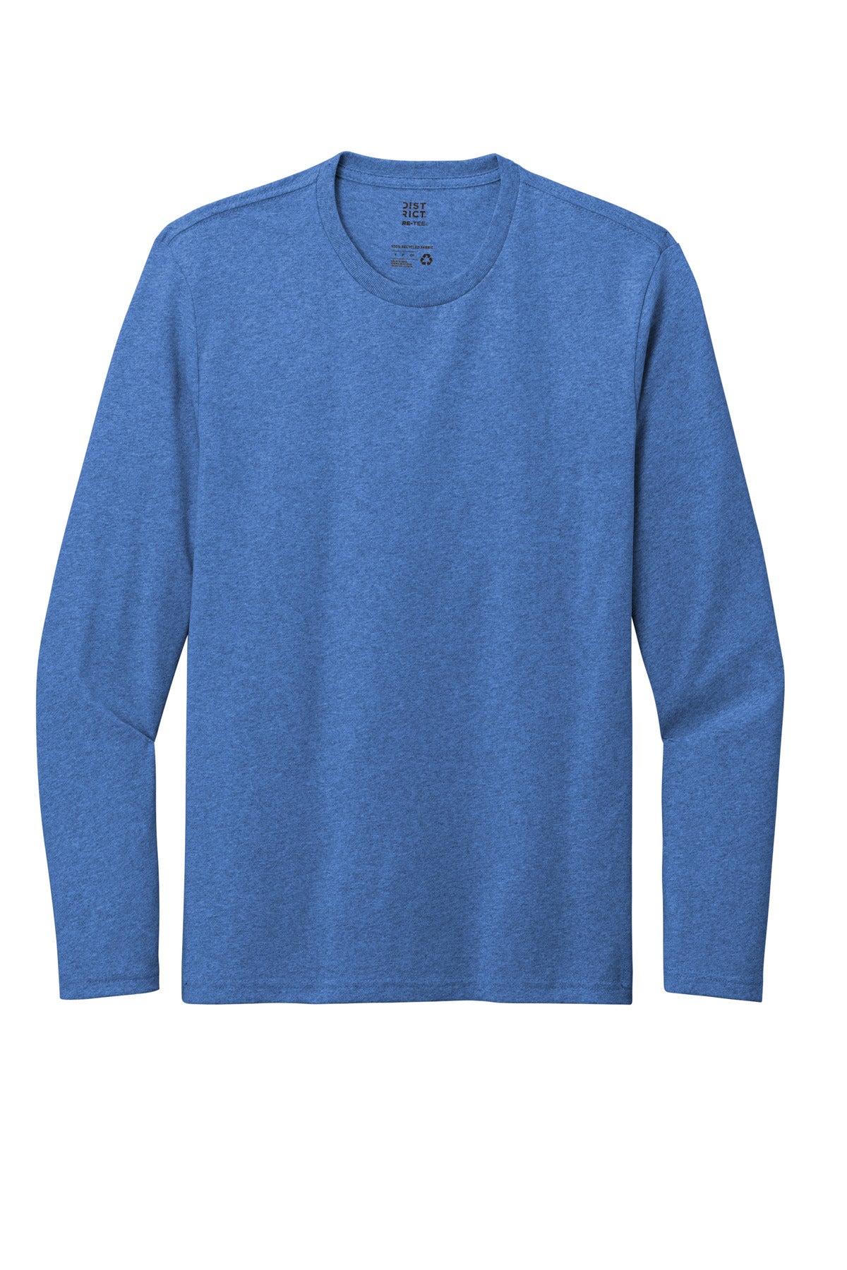 District Re-Tee Long Sleeve - Blue Heather