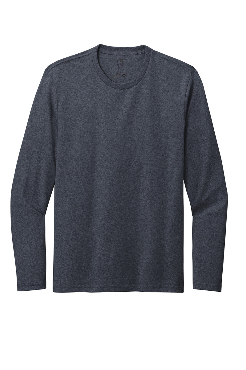 District Re-Tee Long Sleeve - Heathered Navy