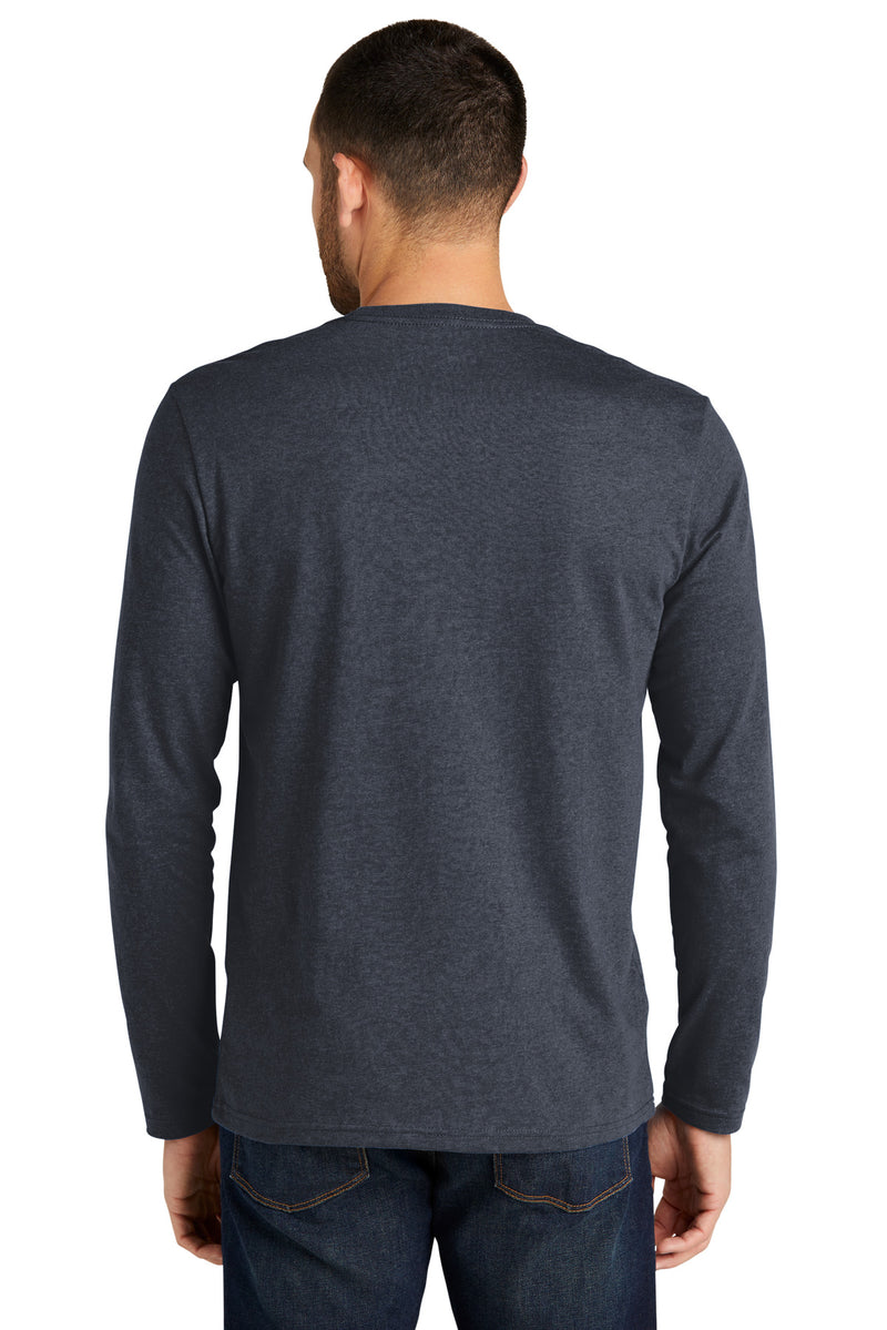 District Re-Tee Long Sleeve - Heathered Navy