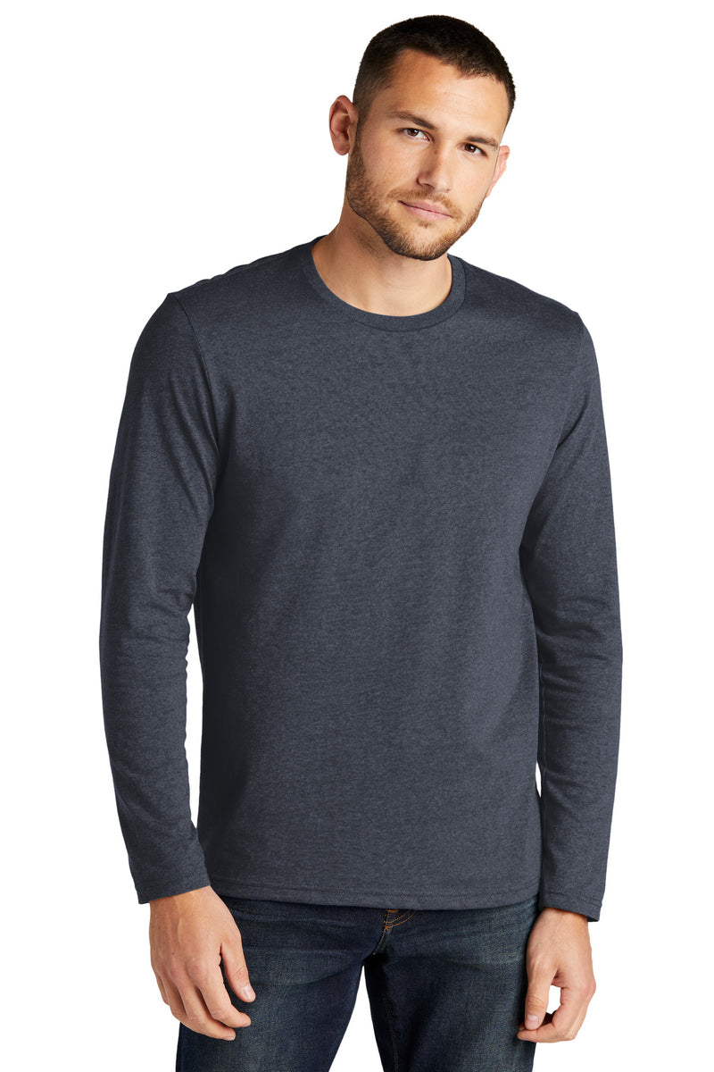 District Re-Tee Long Sleeve - Heathered Navy
