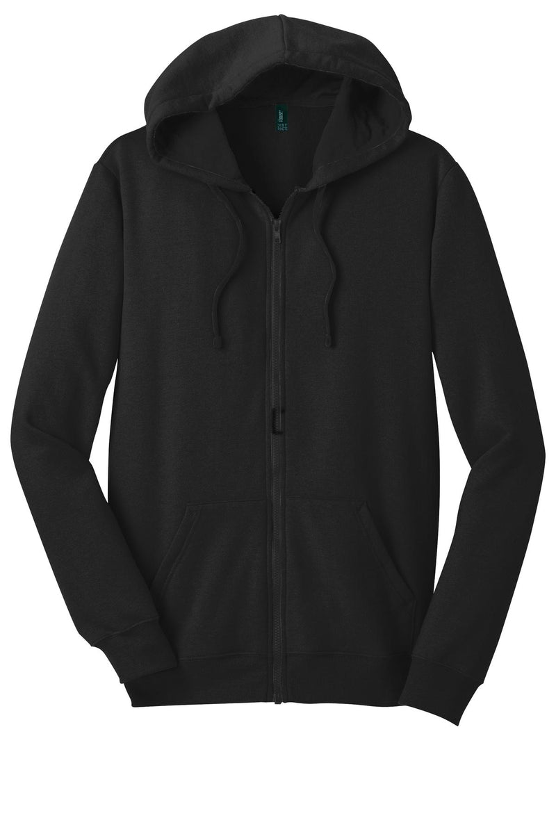 District The Concert Fleece Full-Zip Hoodie - Black