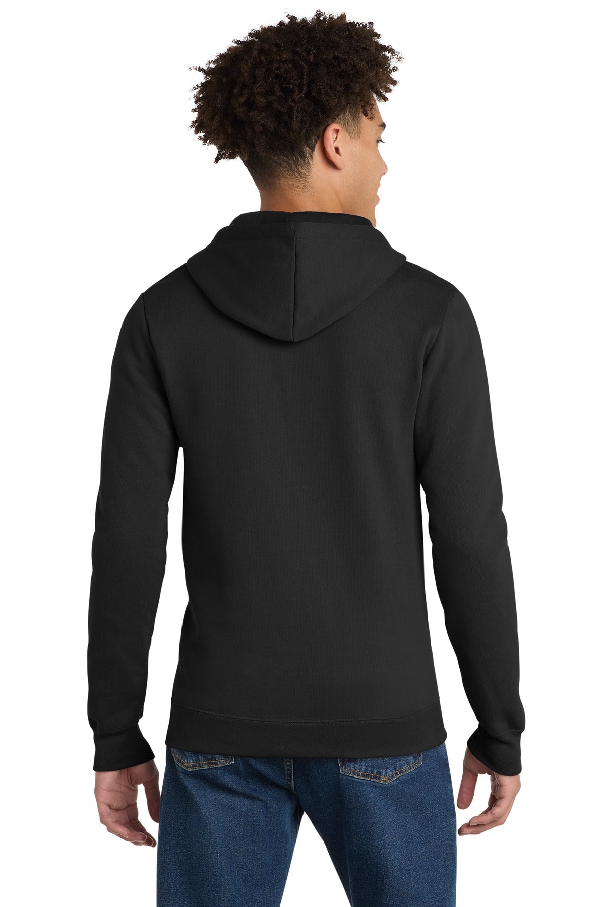 District The Concert Fleece Full-Zip Hoodie - Black