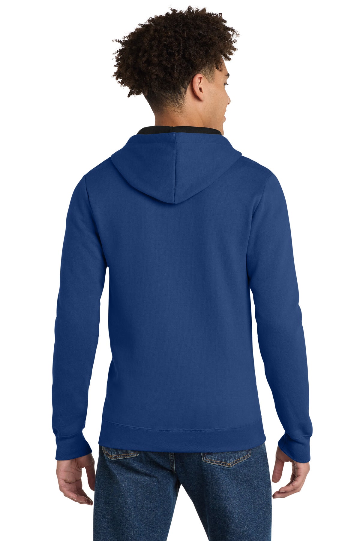 District The Concert Fleece Full-Zip Hoodie - Deep Royal