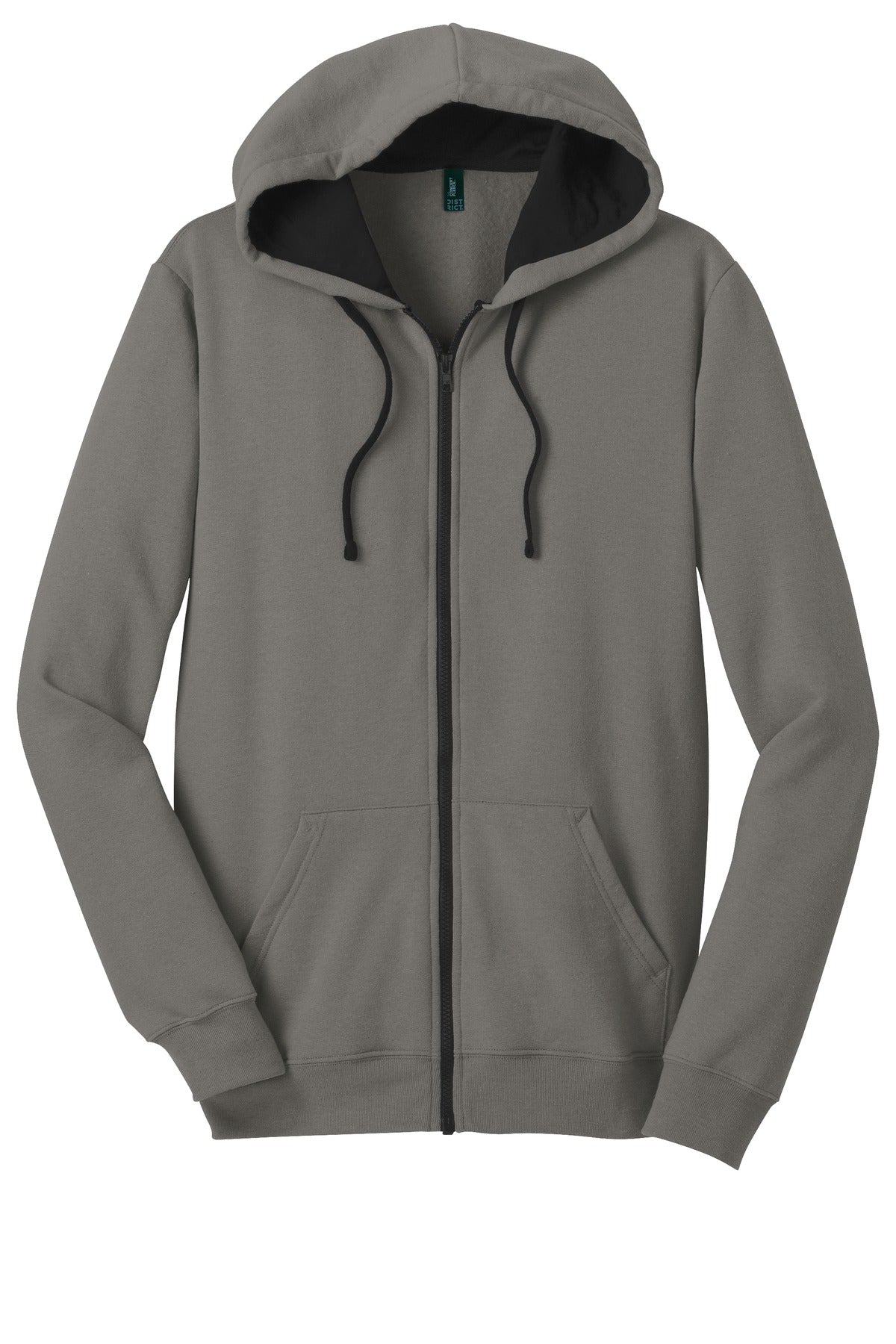 District The Concert Fleece Full-Zip Hoodie - Grey