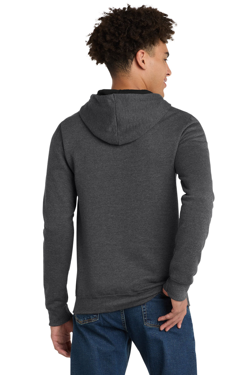 District The Concert Fleece Full-Zip Hoodie - Heathered Charcoal