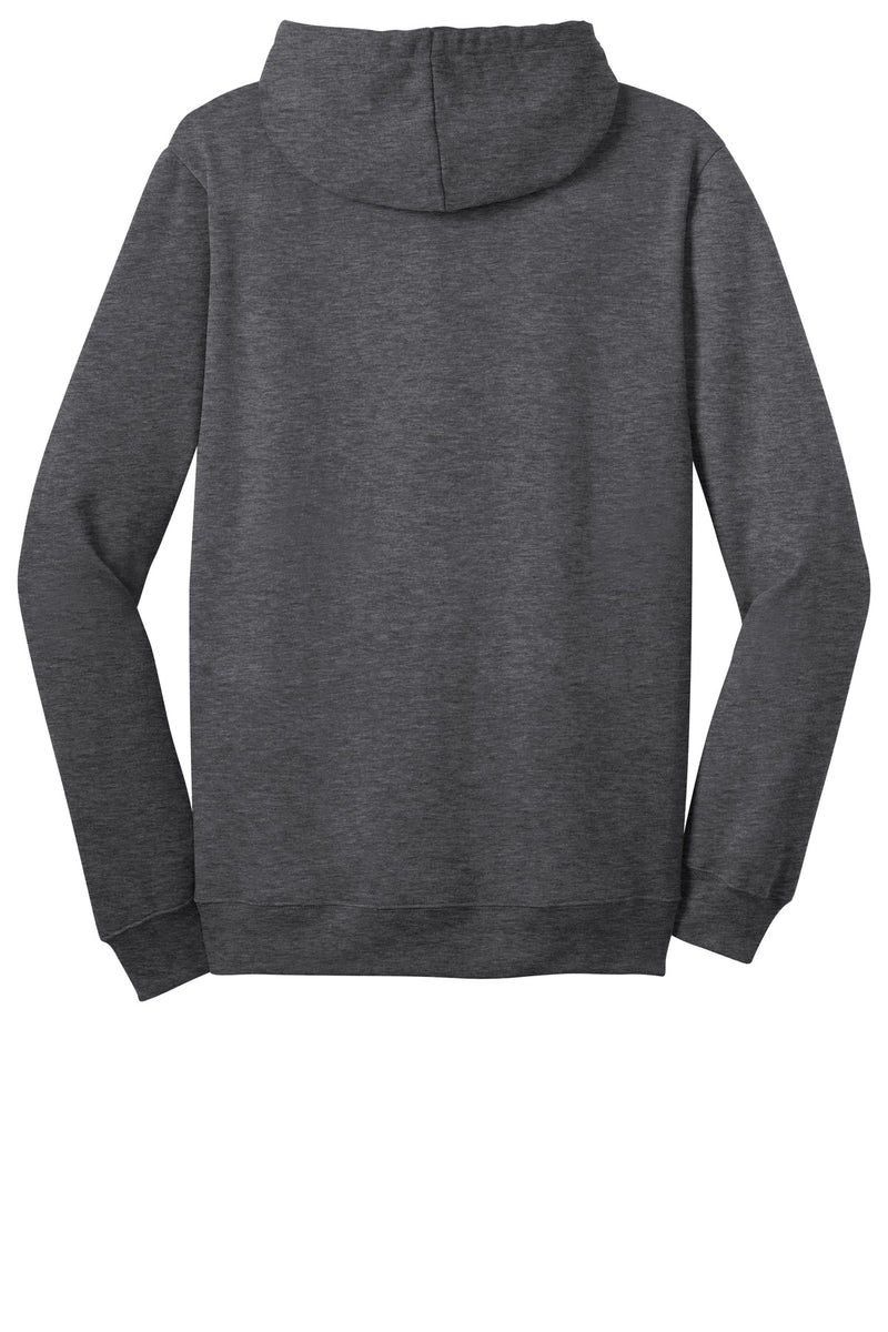 District The Concert Fleece Full-Zip Hoodie - Heathered Charcoal