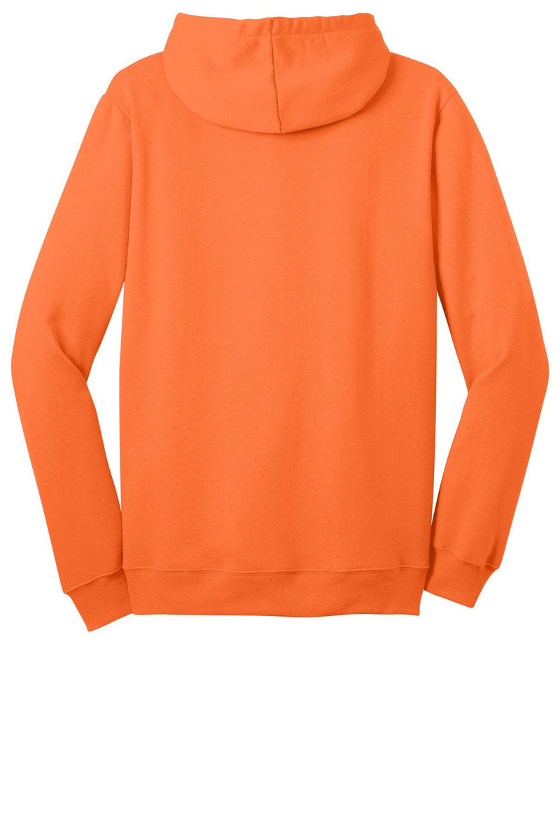 District The Concert Fleece Full-Zip Hoodie - Neon Orange