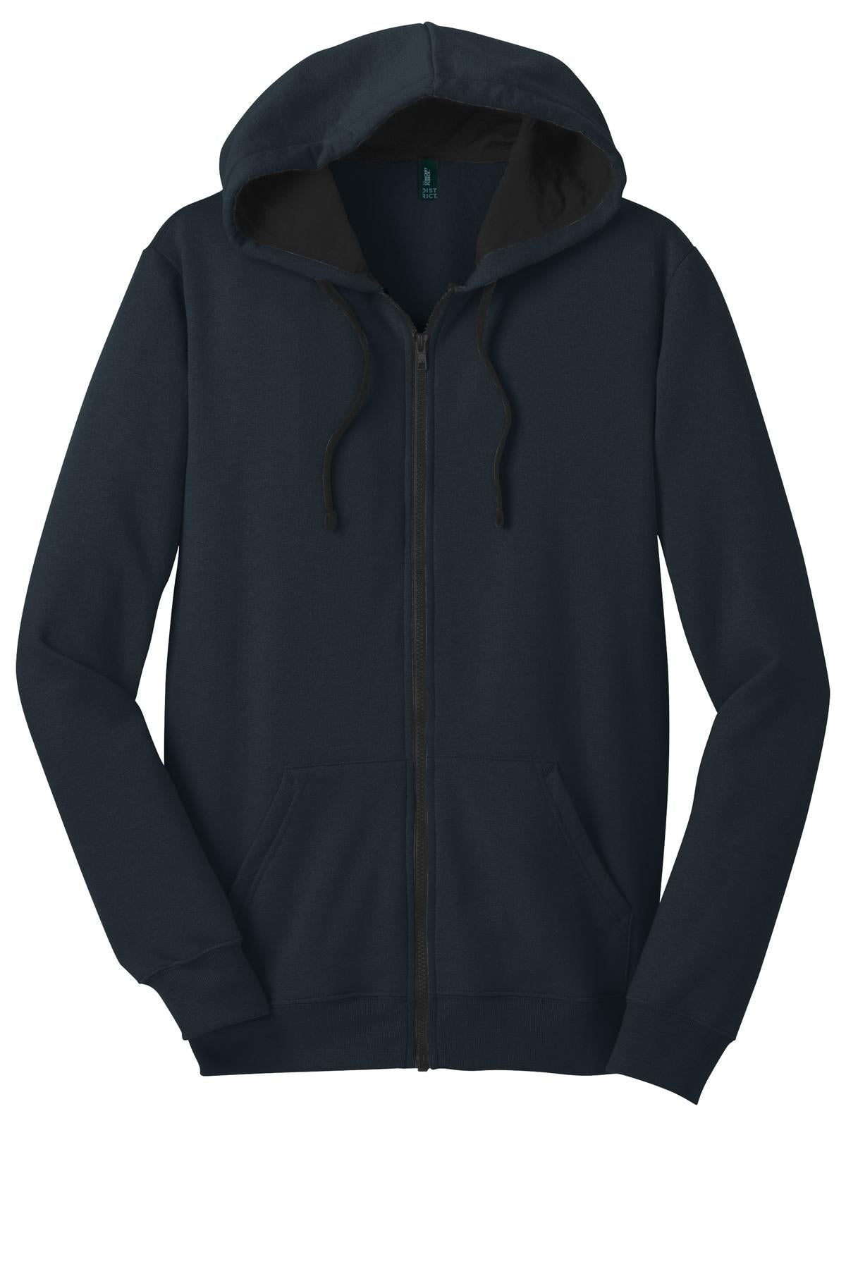 District The Concert Fleece Full-Zip Hoodie - New Navy