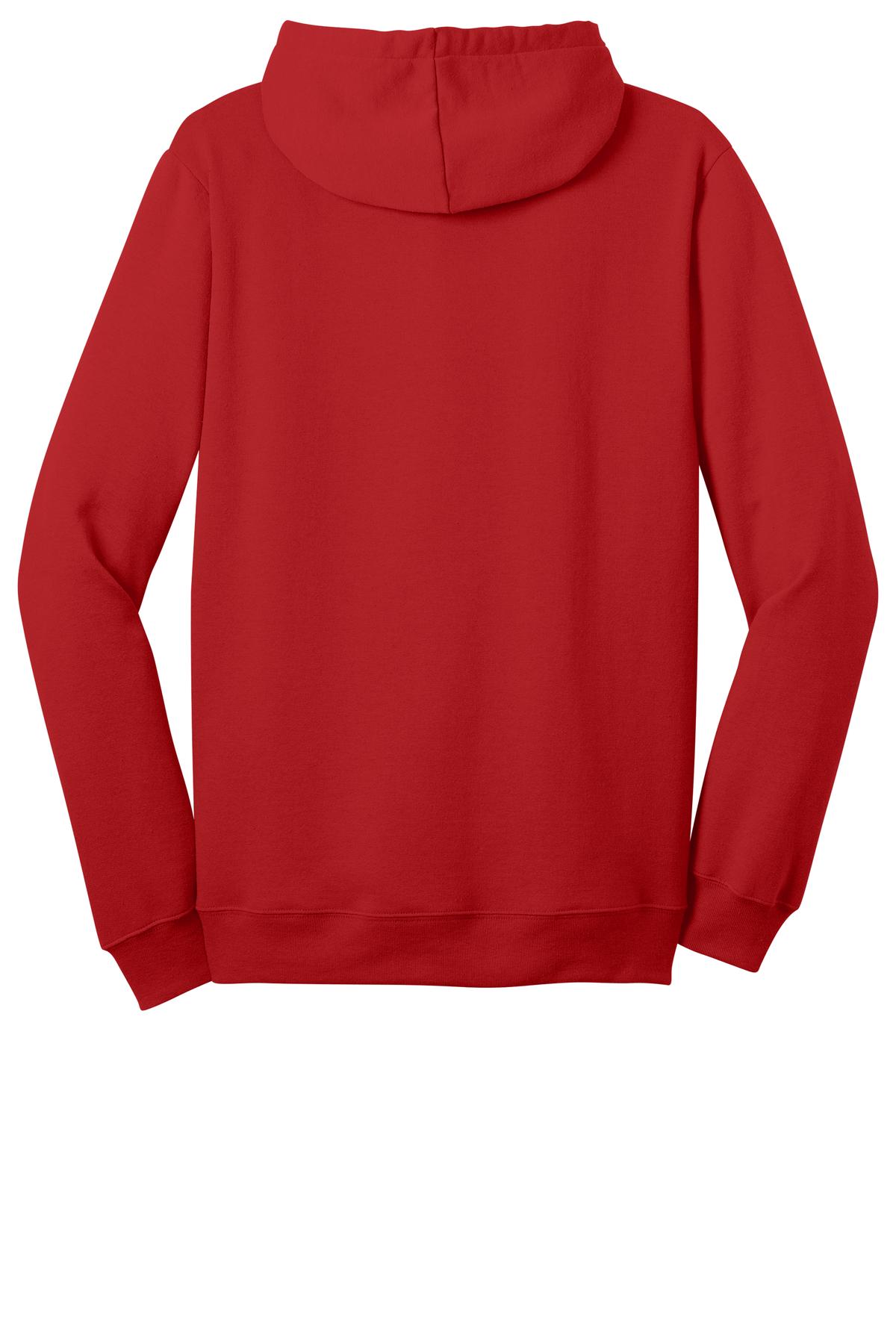 District The Concert Fleece Full-Zip Hoodie - New Red