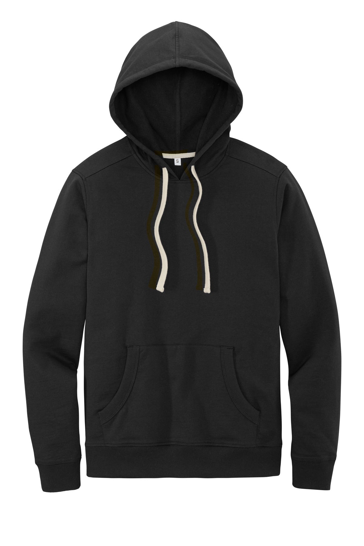 District Re-FleeceHoodie - Black