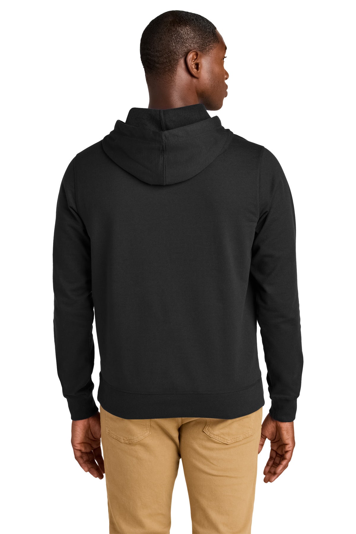 District Re-FleeceHoodie - Black