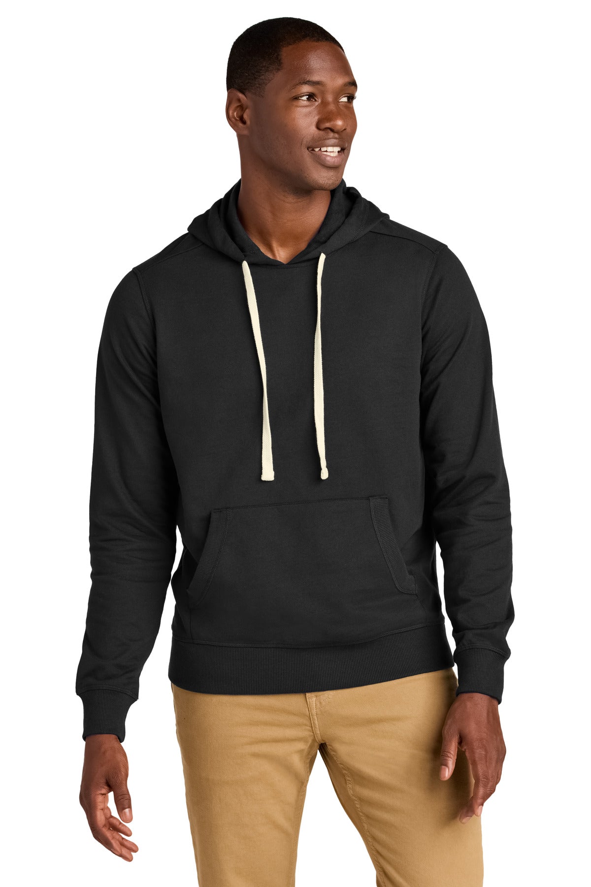 District Re-FleeceHoodie - Black