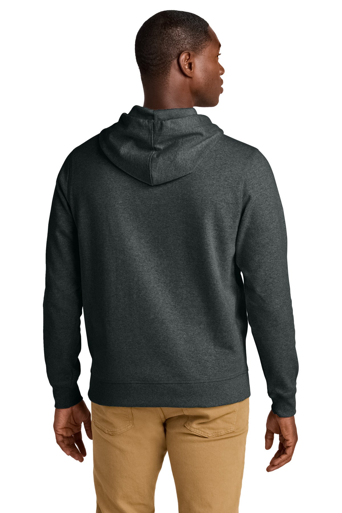 District Re-FleeceHoodie - Charcoal Heather