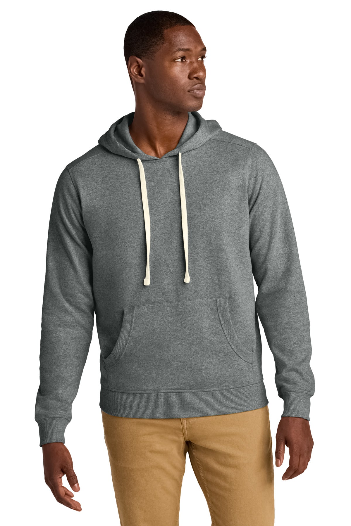 District Re-FleeceHoodie - Deep Grey Heather