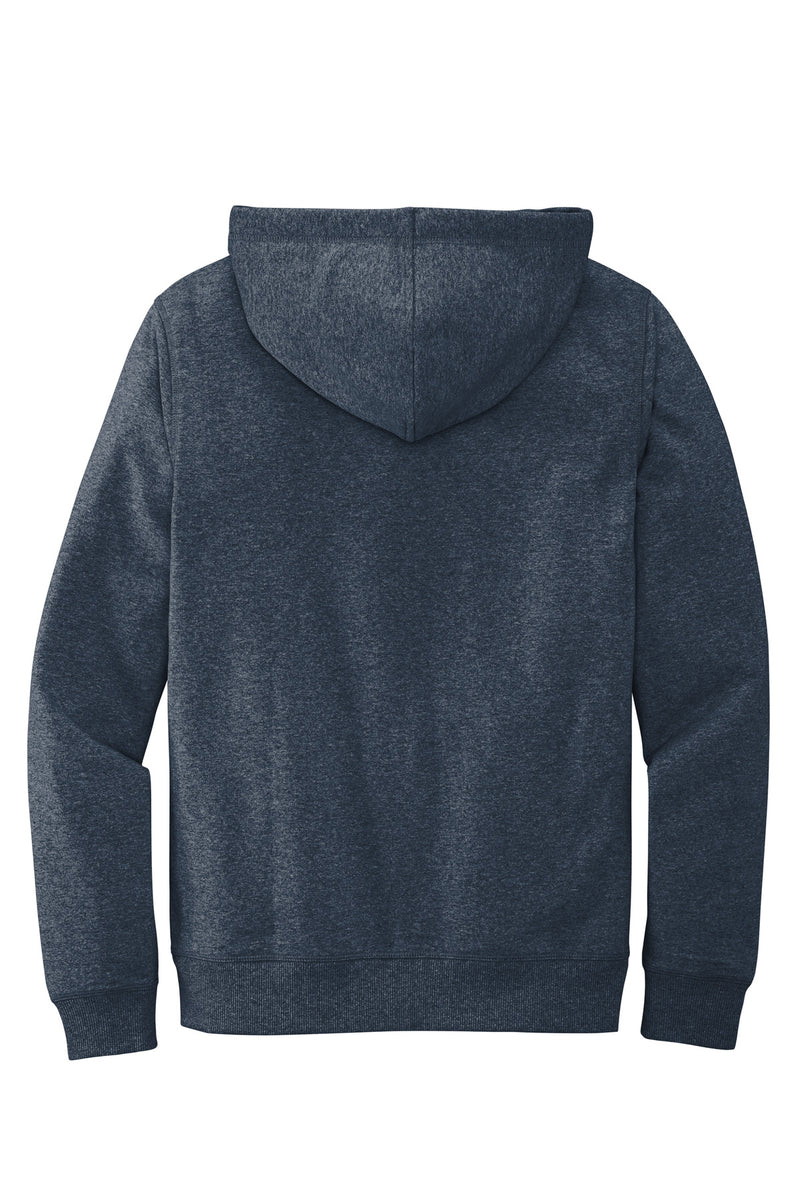 District Re-FleeceHoodie - Heathered Navy