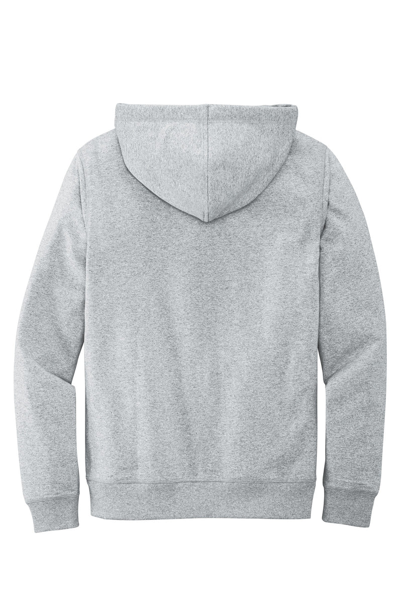 District Re-FleeceHoodie - Light Heather Grey