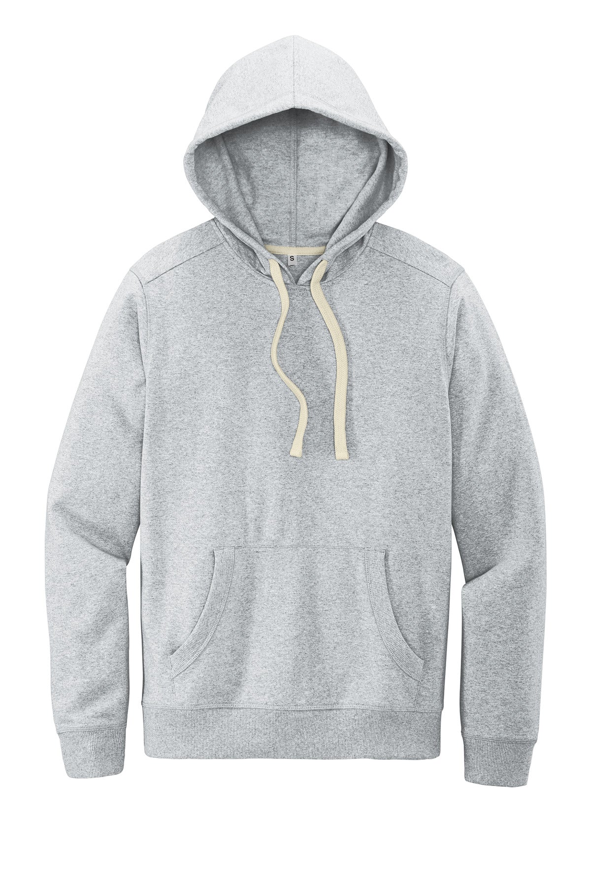 District Re-FleeceHoodie - Light Heather Grey