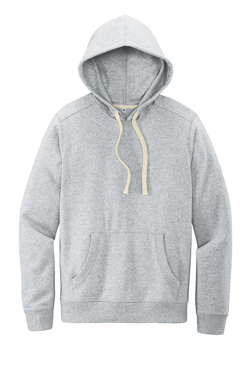 District Re-FleeceHoodie - Light Heather Grey