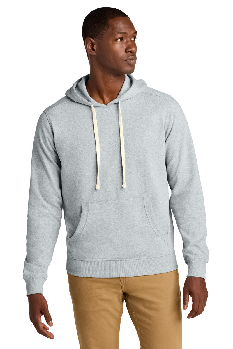 District Re-FleeceHoodie - Light Heather Grey