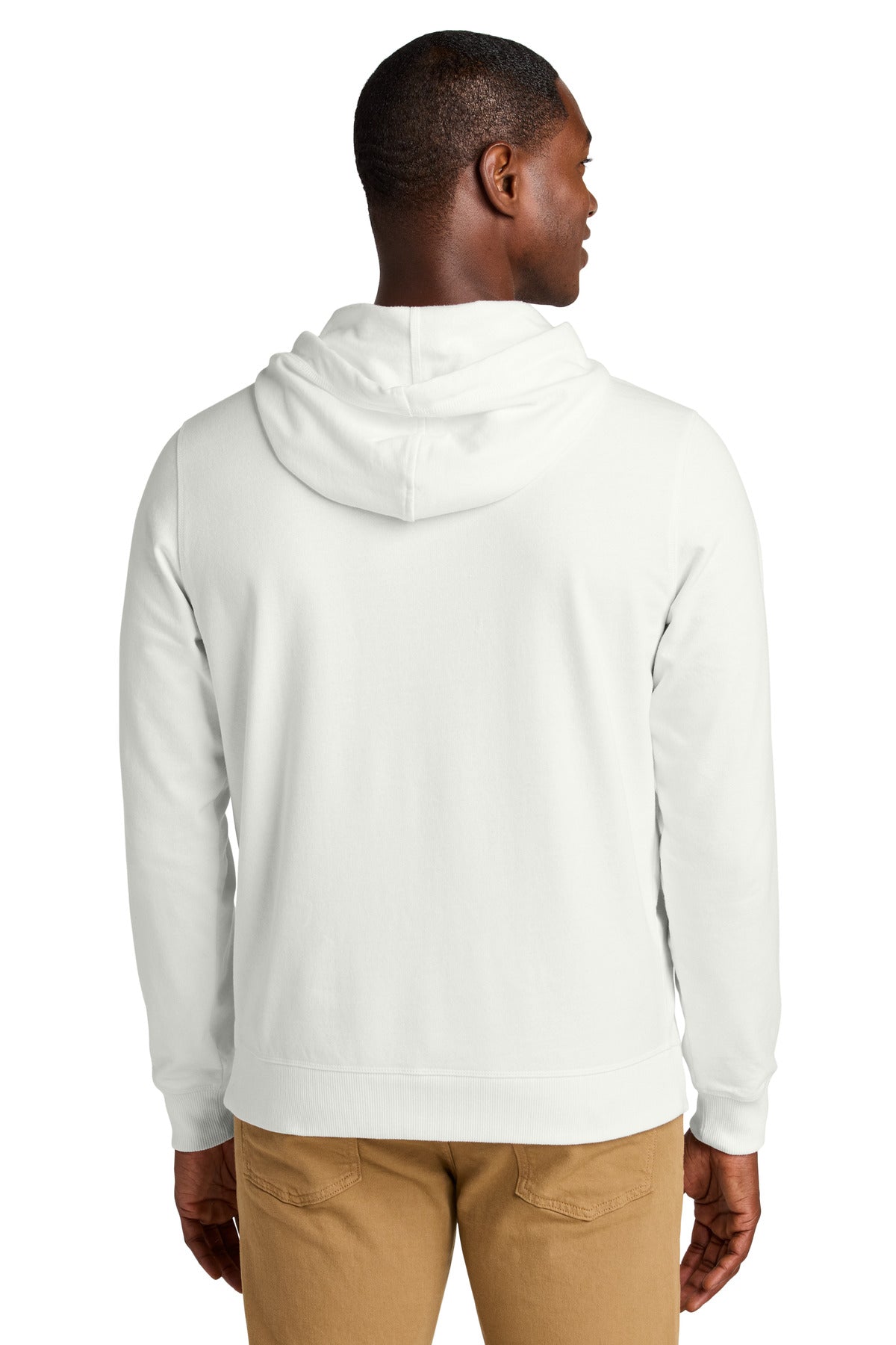 District Re-FleeceHoodie - Vintage White