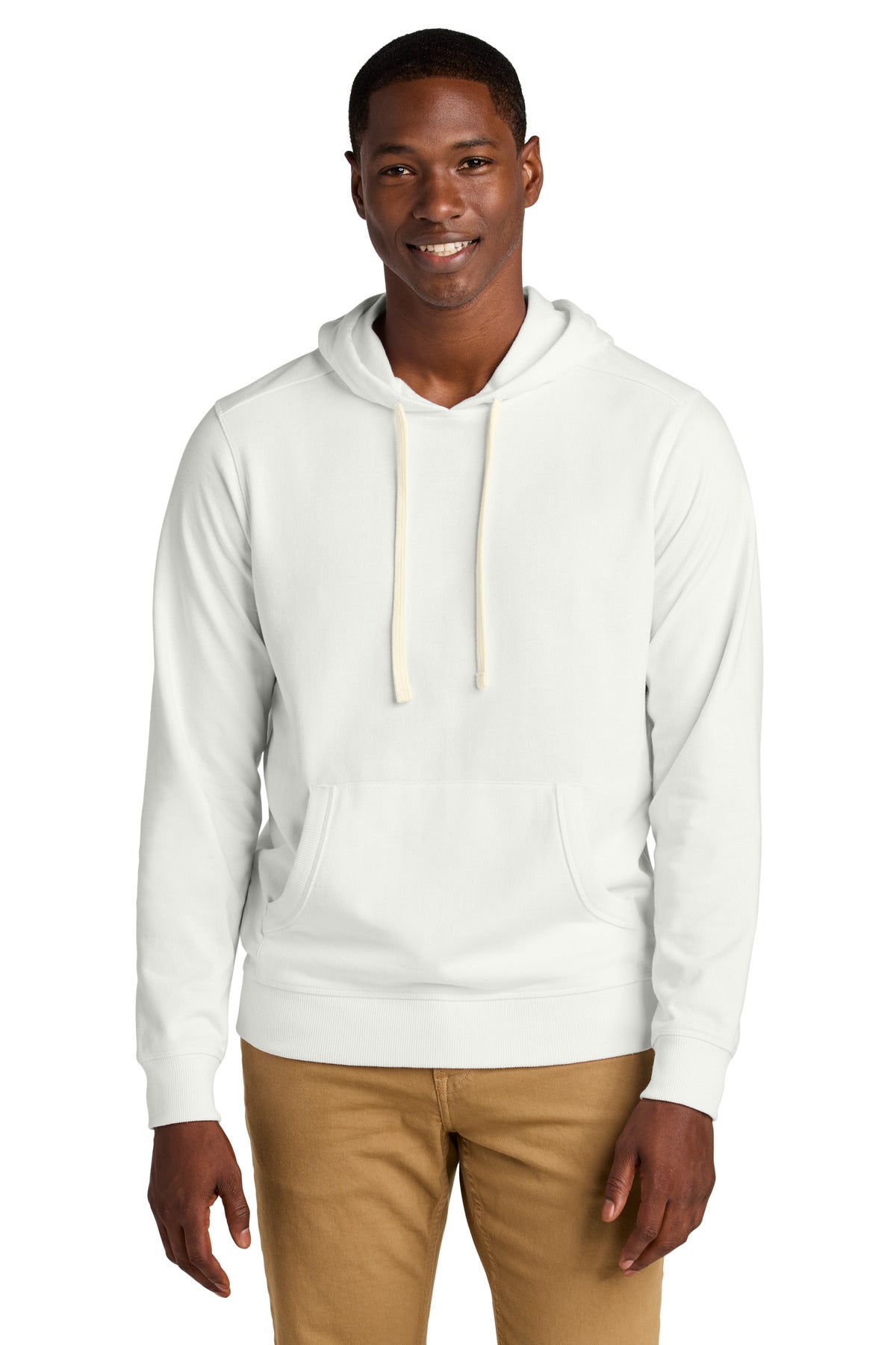 District Re-FleeceHoodie - Vintage White