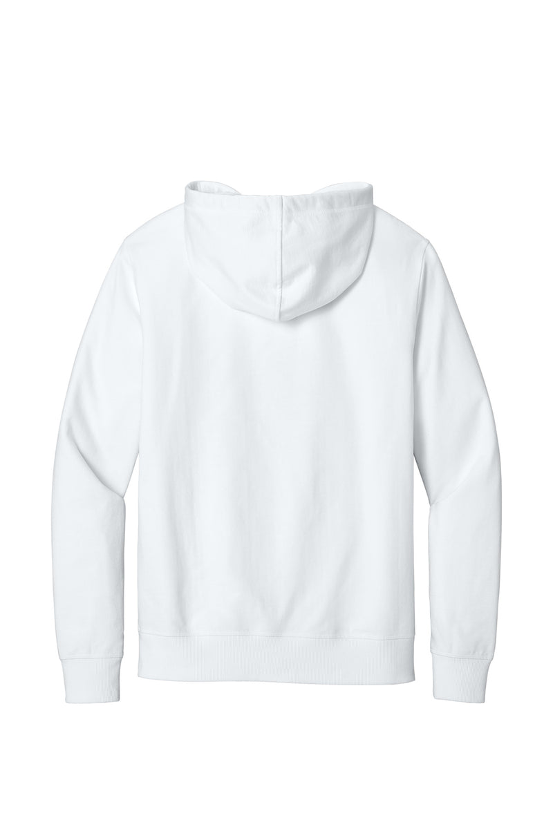District Re-FleeceHoodie - White