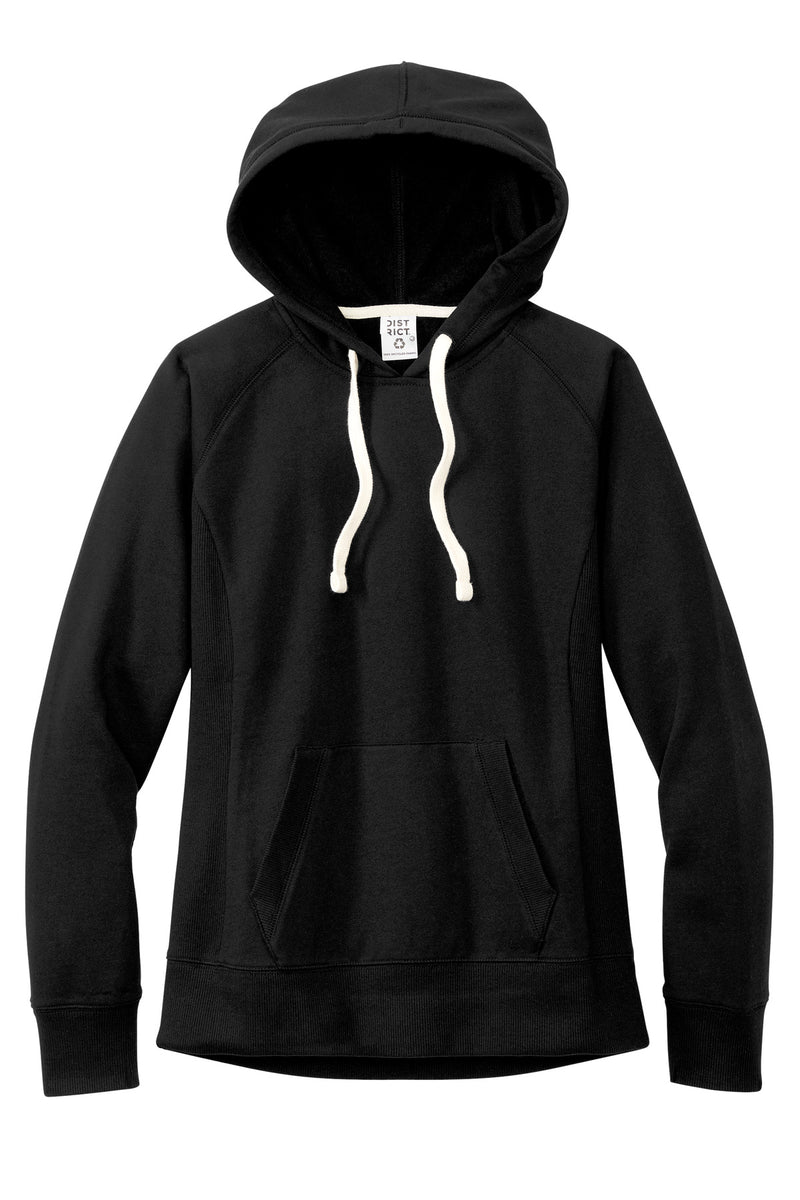 District Women's Re-Fleece Hoodie - Black