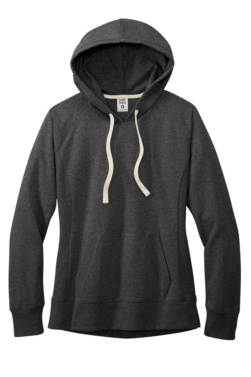 District Women's Re-Fleece Hoodie - Charcoal Heather