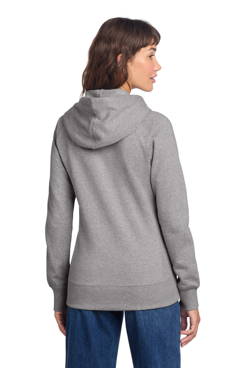 District Women's Re-Fleece Hoodie - Light Heather Grey