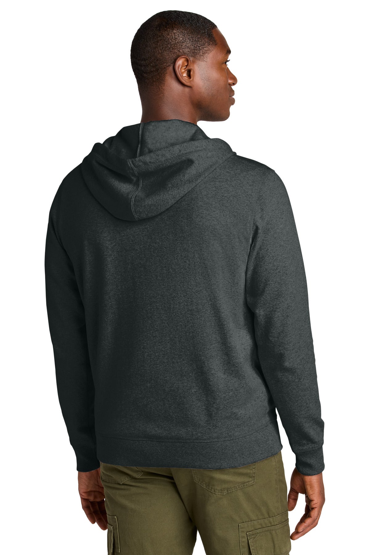 District Re-FleeceFull-Zip Hoodie - Charcoal Heather