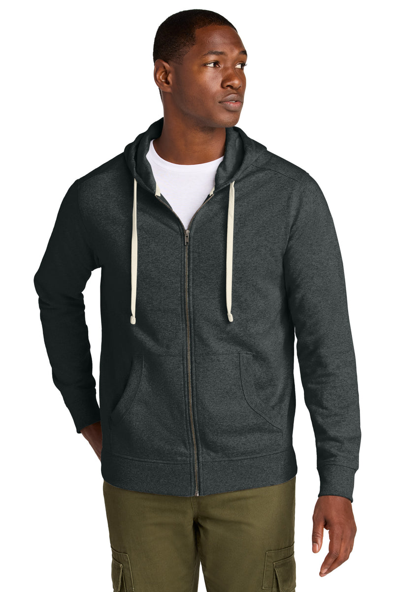 District Re-FleeceFull-Zip Hoodie - Charcoal Heather