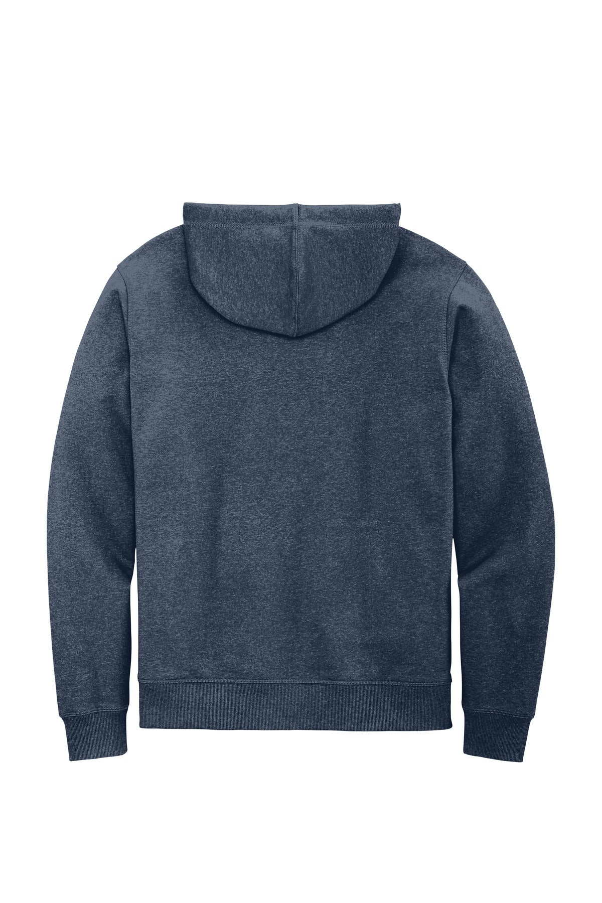 District Re-FleeceFull-Zip Hoodie - Heathered Navy