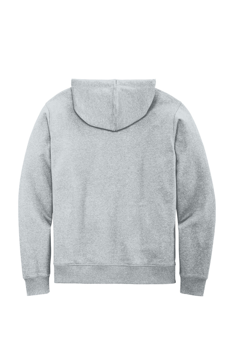 District Re-FleeceFull-Zip Hoodie - Light Heather Grey