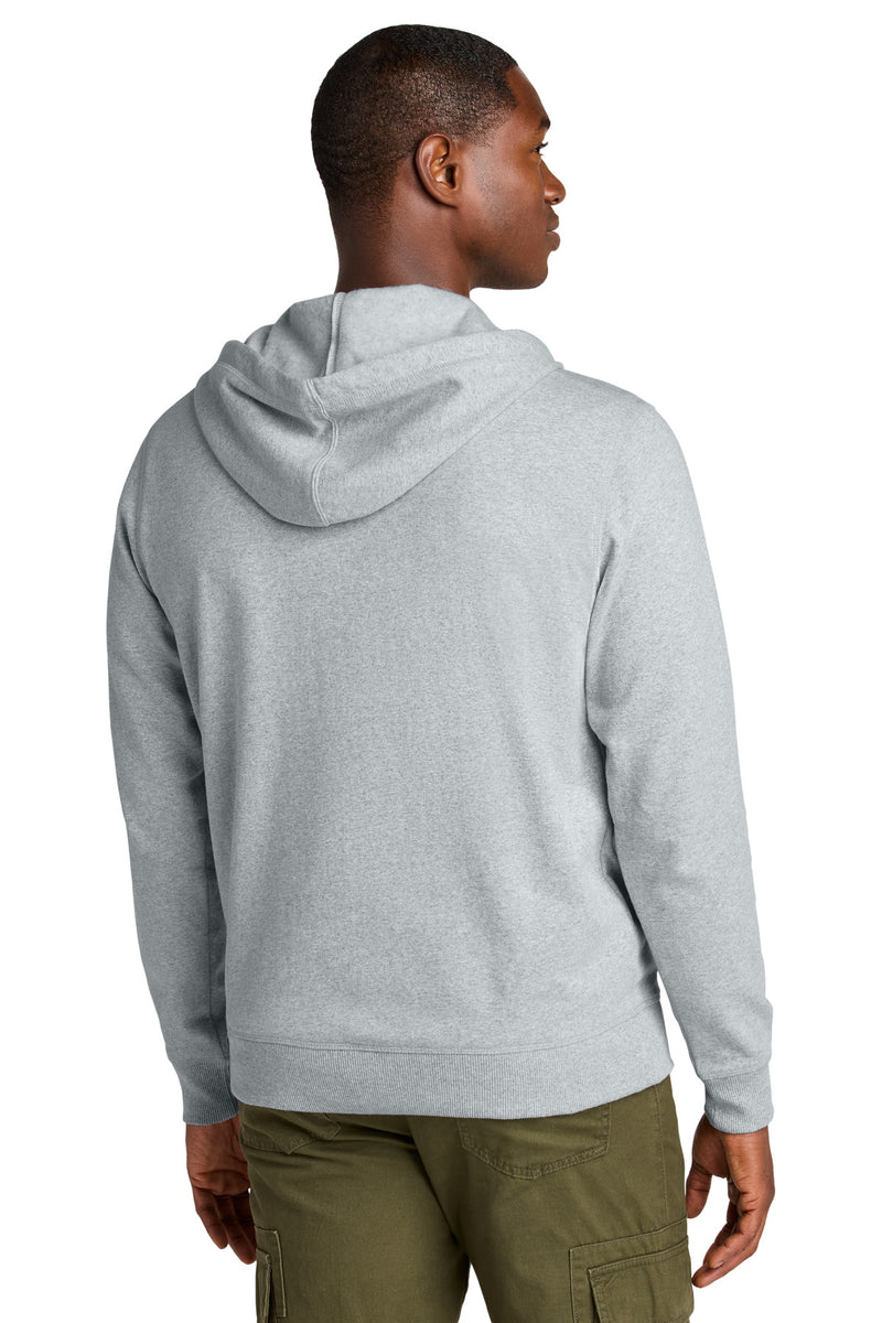 District Re-FleeceFull-Zip Hoodie - Light Heather Grey