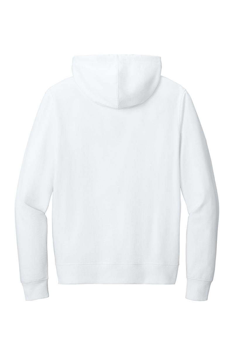 District Re-FleeceFull-Zip Hoodie - White