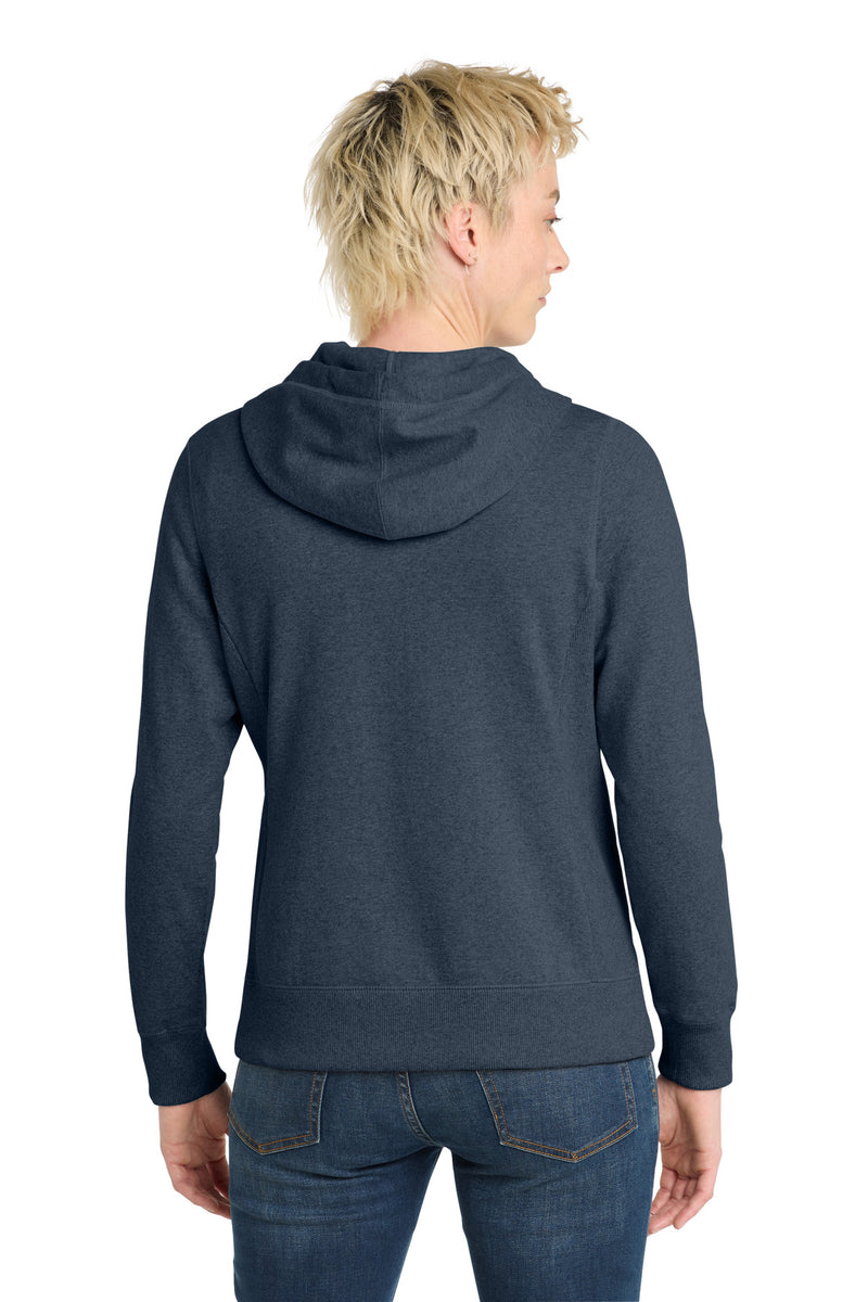 District Women's Re-FleeceFull-Zip Hoodie - Heathered Navy
