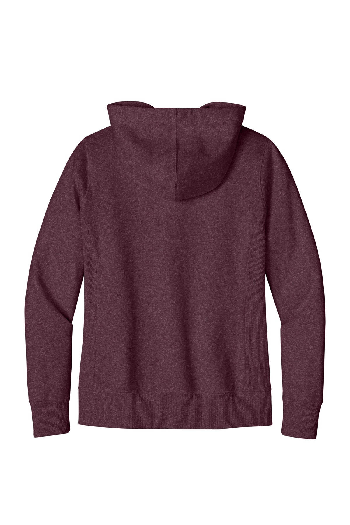 District Women's Re-FleeceFull-Zip Hoodie - Maroon Heather