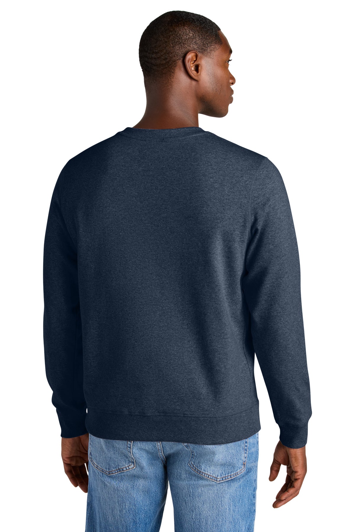 District Re-FleeceCrew - Heathered Navy