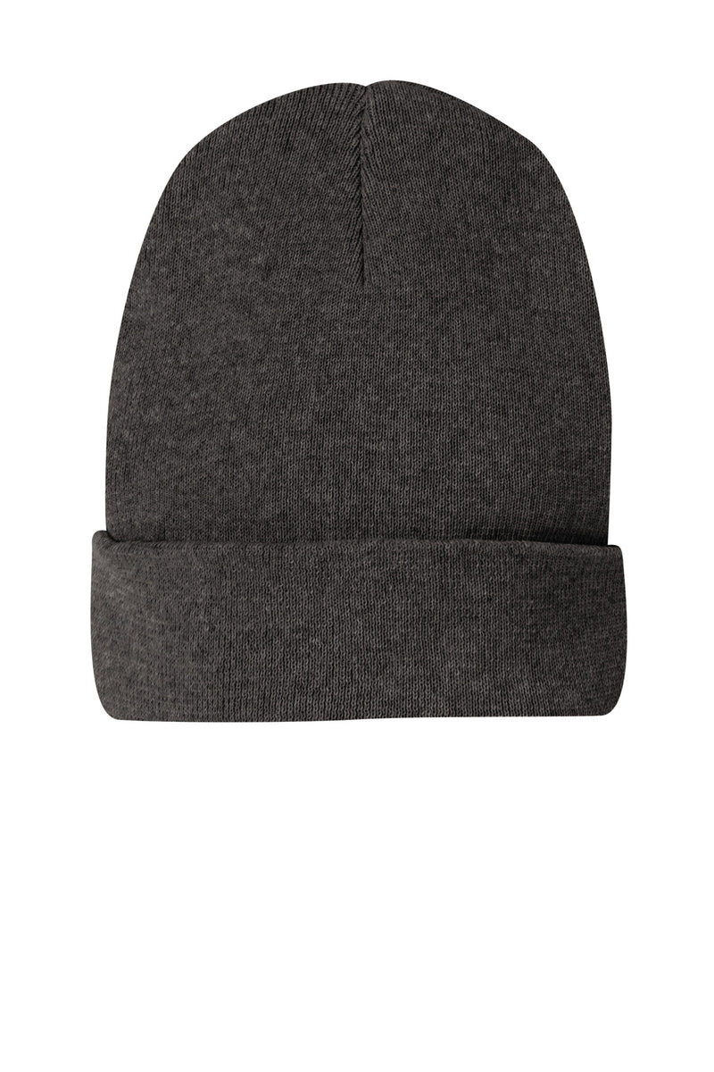 District Re-Beanie - Charcoal Heather